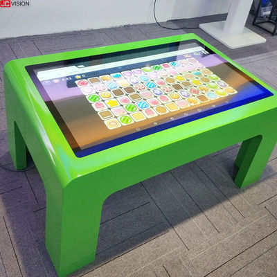 Çocuklar Interaktif Dokunma Masası Çoklu Dokunma Ekran Masası 43 Inch