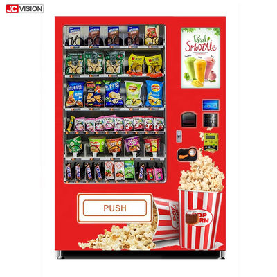 JCVISION Otomatik Satıcı 22 inç atıştırmalık ve içecek satıcı makinesi