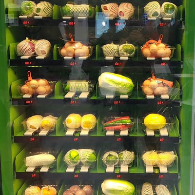 Salata Meyve Sebze Otomatik Satış Makinesi Okul Öğle Yemeği Küçük Satış Makineleri