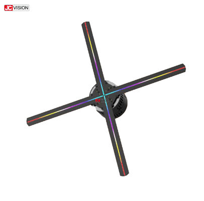 55cm Reklam Holografik LED Ekran, 512 adet 3D Holo Ekran