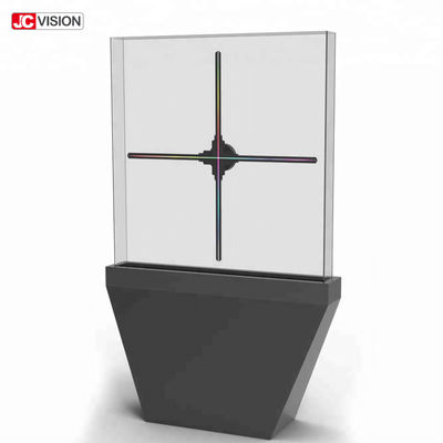 Sergi 3 boyutlu holografik ekran LED fan 3 boyutlu hologram projektörü