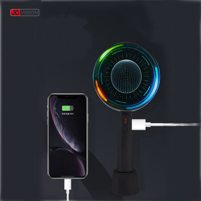 El 3D Holografik Ekran 10cm 3D LED Hologram Fan Ekranı Yüzen Görüntü