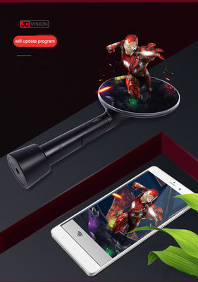 El 3D Holografik Ekran 10cm 3D LED Hologram Fan Ekranı Yüzen Görüntü