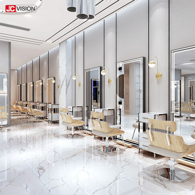 Alüminyum Çerçeve DIY Akıllı Ayna Duvar Dokunmatik Ekran Makyaj Ayna Saç Salonu