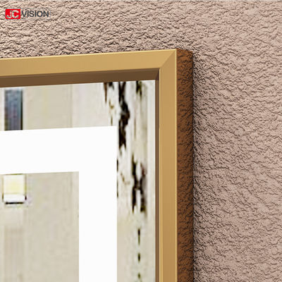 Alüminyum Çerçeve DIY Akıllı Ayna Duvar Dokunmatik Ekran Makyaj Ayna Saç Salonu