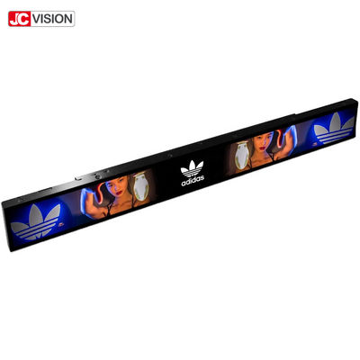 Raf Kenarlı Eğlenmiş Çubuk LCD Ekranı Ultra Geniş LCD Panel İşaretleri
