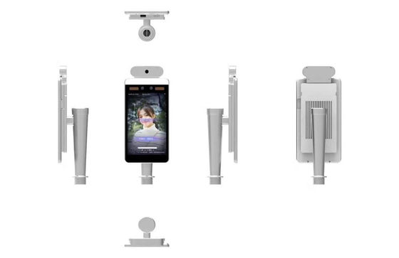 IPS 8 inç Yüz Tanıma Biyometrik Makine Android 1280*800