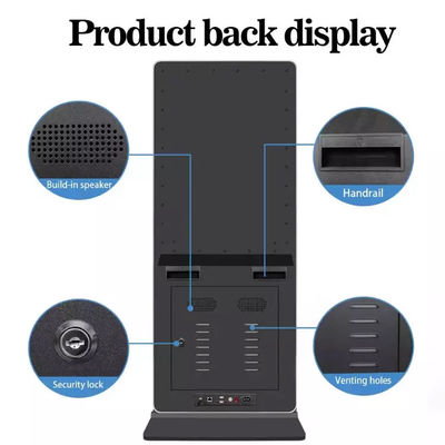 NTSC 43in Interactive LCD Dijital İşaret FCC Yer Durağı