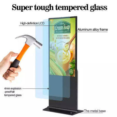 NTSC 43in Interactive LCD Dijital İşaret FCC Yer Durağı
