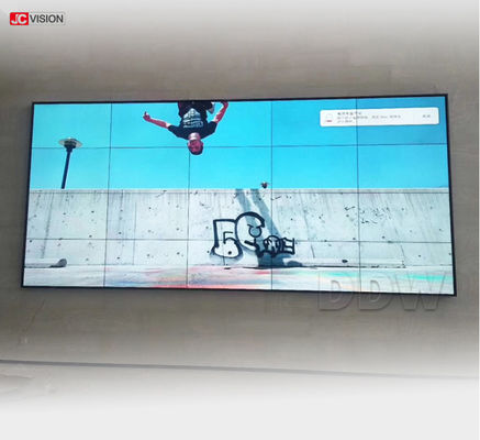 Jcvision 3.5mm Bezel LCD Video Duvar Ekranı 46" 49" 55" 65" 500cd/m2