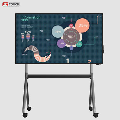 JCVISION Multi Size Interactive LCD Whiteboard SSD128G DDR4G Roller I5 ile