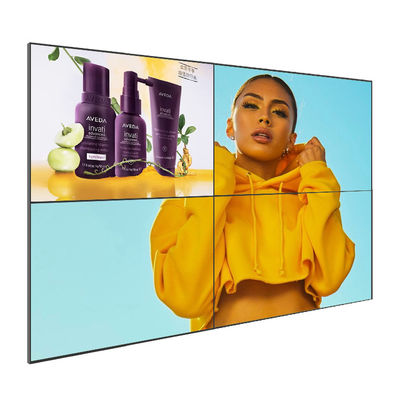 Jcvision 46 İnç LCD Panel 4K AD Oynatıcı Duvara Monte Metal Video Duvarı