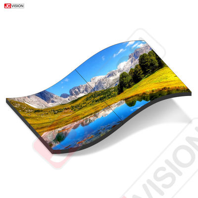 Jcvision LOFIT Esnek Sabit P4 LED Ekran Dış Mekan Kurulumu Büyük Reklam Video Ekran Duvarı Süper İnce