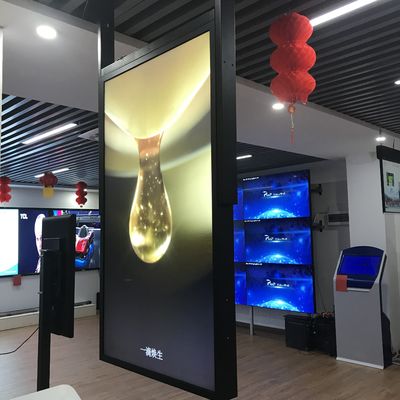 Yüksek Parlaklık 49 inç Şeffaf LCD Ekran Pencere Ekran İşareti