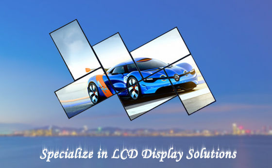 3,5 mm Çerçeveli 2x2 Dikişsiz LCD Video Duvarı 46 İnç Ultra Dar Çerçeve