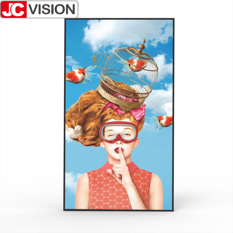 49 "Ultra Yüksek Parlaklık Duvar Işık Kutusu 2000 nit, Full HD, Ticari Kullanım için Android 11 Dijital İşaret
