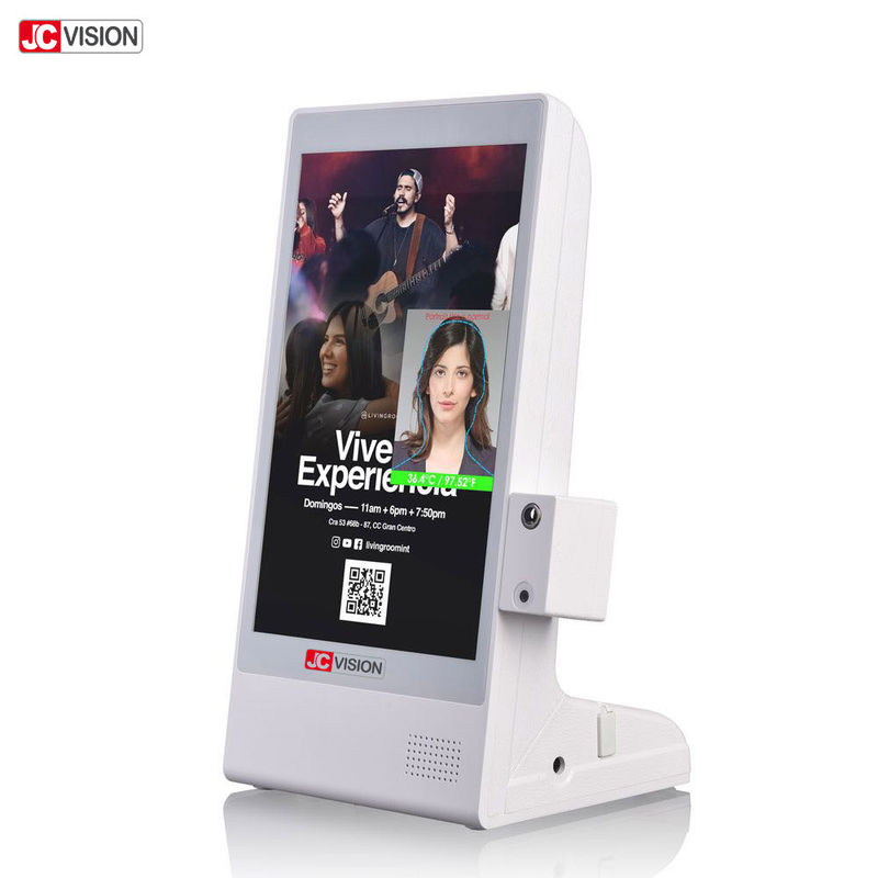 8 İnç Masa Üstü Dijital Tabela Reklam Oynatıcı, Restoran Masa Standı Menü Powerbank