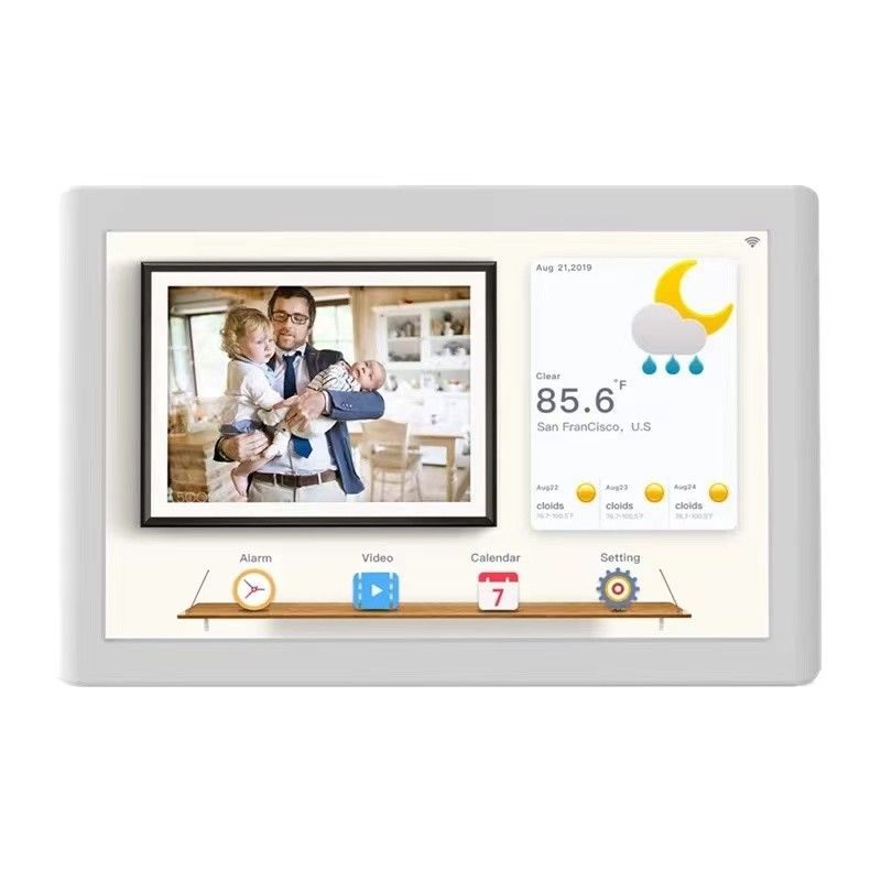 JCVISION JC 350cd/m2 Dijital Fotoğraf Çerçevesi 10.1" IPS Wifi Android Fotoğraflar Videolar