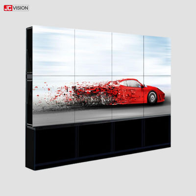 6.77M Renkli LCD Video Duvar Ekranı 500cd/m2 LCM Jcvision 55 İnç 0.88mm Çerçeve