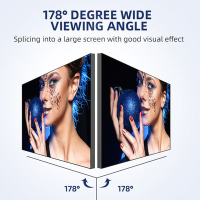 Duvara Monte Edilen 46 İnç 4K LCD Video Duvar Ekranı Kesintisiz Reklam Oynatıcı